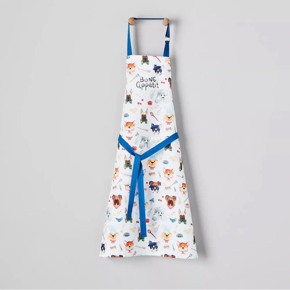 New with Tags Sur La Table Dog Pet Bone Appetit Apron PRICE FIRM